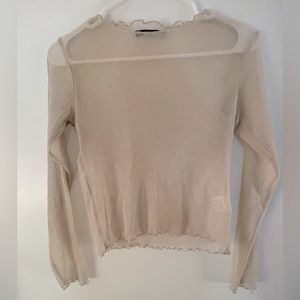 Brandy Melville Mesh Top